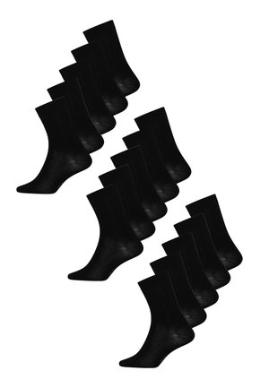 15 PACK - Strømper - black