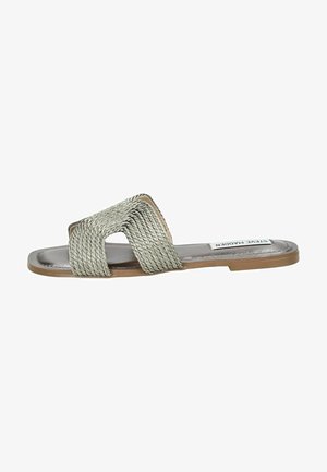 Steve Madden Mules - pewter