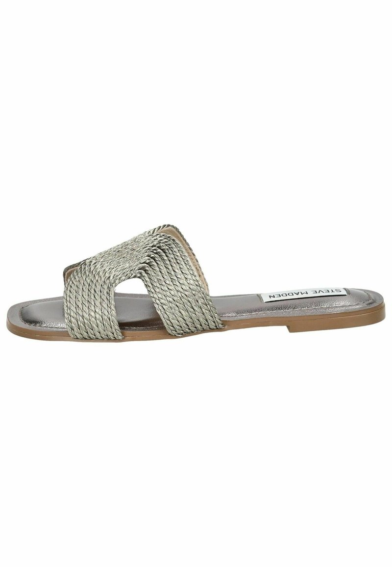 Steve Madden Slip-on sandaler - pewter