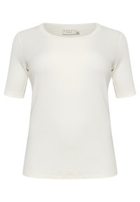 CARINA - Camiseta básica - chalk