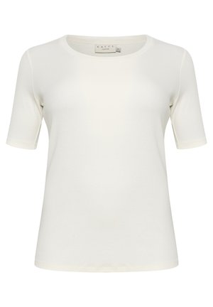 Kaffe Curve CARINA - Basic T-shirt - chalk