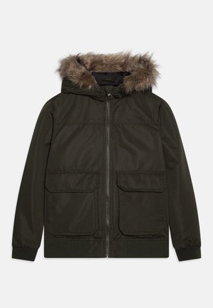 Talvitakki - mottled olive