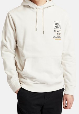 Felpa con cappuccio - off-white