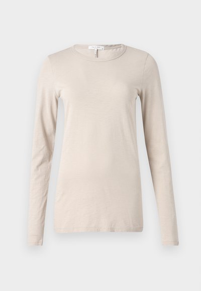 rag & bone THE SLUB - Langærmet T-shirt - fossil