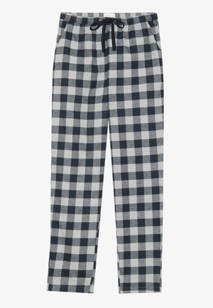 SINGLE PANT - Pyjamabroek - black/ grey melange