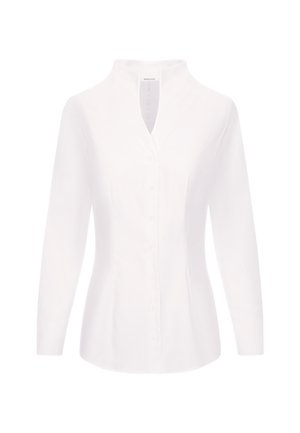 Seidensticker, Kelchkragenbluse Slim Fit - Chemisier - weiss