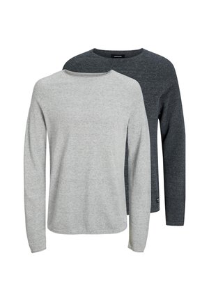 2 PACK - Pullover - dunkelgrau/hellgrau