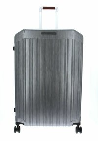 Piquadro LIGHT FRAME BIG SIZE HARDSIDE SPINNER - Trolley - black natural tan