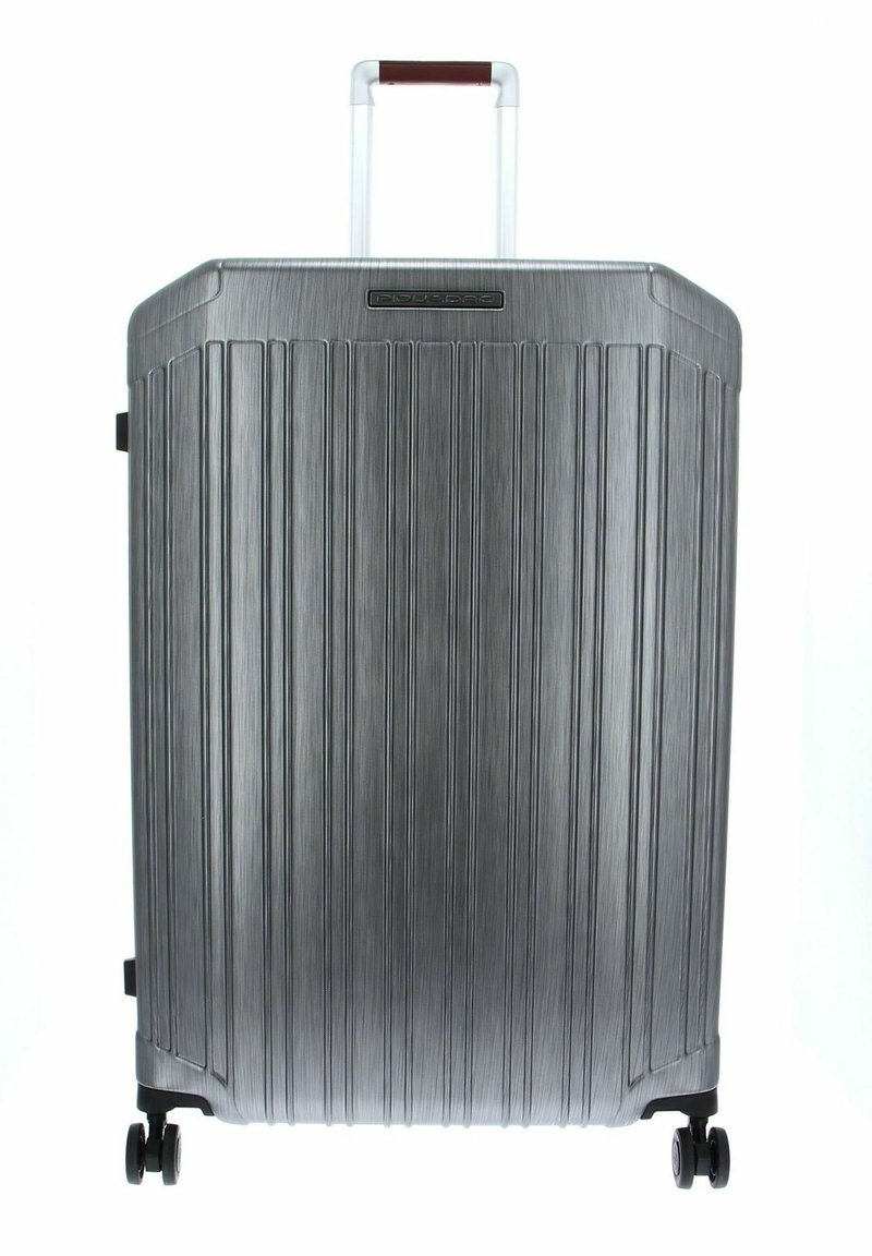 Piquadro LIGHT FRAME BIG SIZE HARDSIDE SPINNER - Trolley - black natural tan