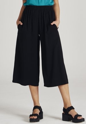 Trousers - black (tencel)