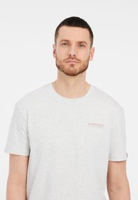 Protest ROCKO - T-shirt print - white melange