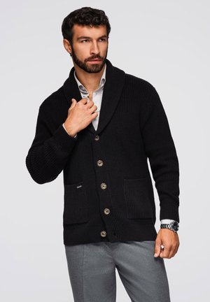 Strickjacke - black