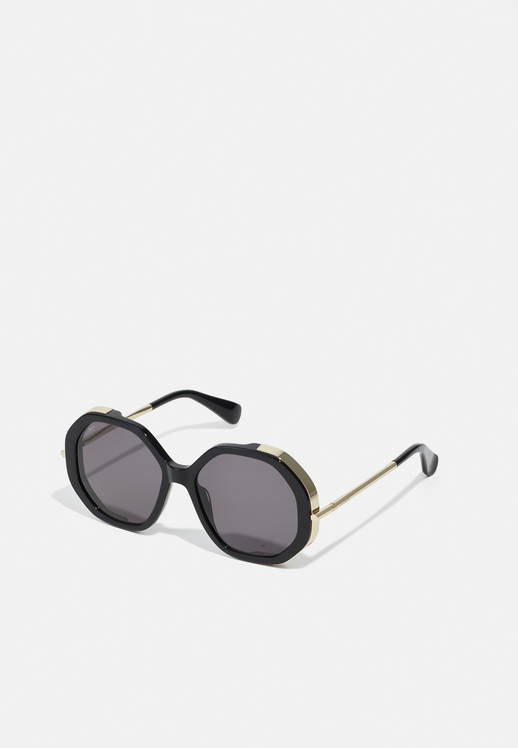 Max Mara Sunglasses - shiny black/black - Zalando