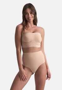 Bye Bra SOFT TOUCH SEAMLESS TUBE - Reggiseno con spalline regolabili - beige