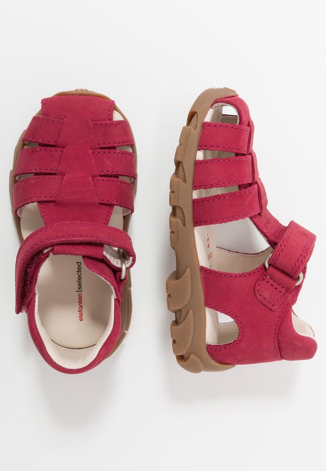 FIDO - Baby shoes - burgundy red