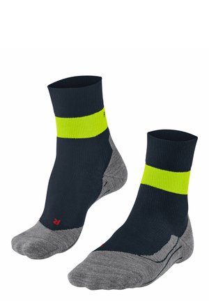 RU COMPRESSION STABILIZING RUNNING LIGHT CUSHIONING - Calcetines de deporte - space blue