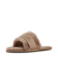 Australia Luxe Collective FLAT MUCHAS - Slippers - dark beige