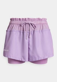LAYERED DRAWSTRING SHORT - Lühikesed püksid - light mauve