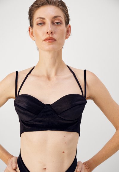 GmbH WITH CUPS - Μπλούζα - black