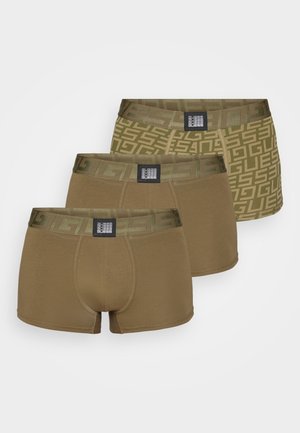 Guess IDOL TRUNK 3 PACK - Hlače - green