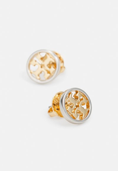 Tory Burch MILLER STUD EARRING - Pendientes - gold-coloured/silver-coloured