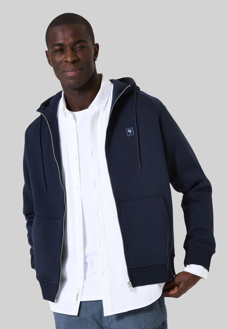 Garcia Zip-up sweatshirt - deep ink