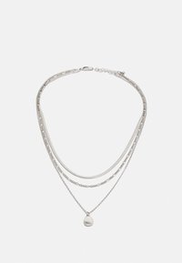 PCALVA COMBI NECKLACE - Halsband - silver-coloured