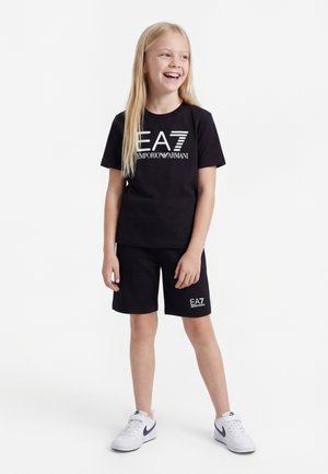 EA7 Emporio Armani UNISEX SET - Μπλουζάκι με στάμπα - black