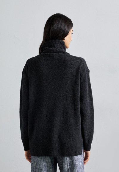Filippa K RELAXED TURTLE NECK - Svetr - anthracite