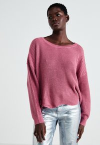 ONLY ONLHILDE LIFE - Strikkegenser - mesa rose