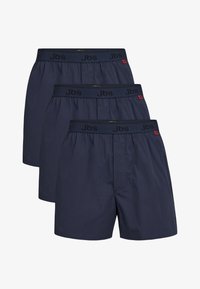 Ikke valgt, mottled dark blue