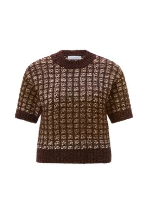 Rich & Royal, RICH & ROYAL PULLOVER - T-Shirt print - chocolate torte