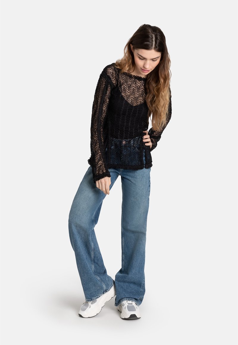 Free People Blouse zwart