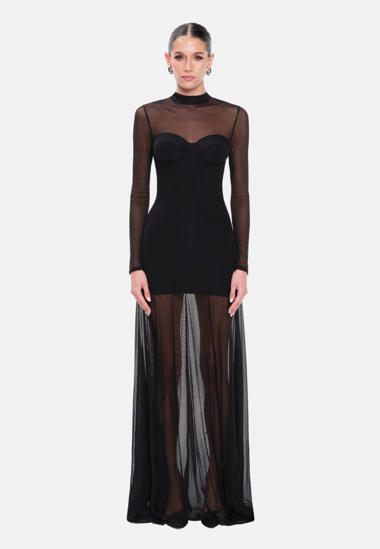 OW Collection KYA - Maxi dress - black - Zalando OW Collection KYA - Maxi dress - black - Zalando