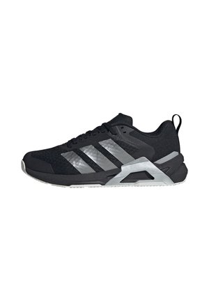 adidas Performance, DROPSET CONTROL - Training shoe - core black iron metallic silver metallic