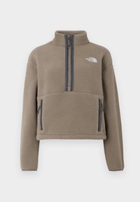 W TNF FLEESKI 1/4 ZIP PO - Suéter de forro polar - mocha brown