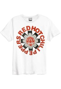 Paradiso Clothing RED HOT CHILI PEPPERS BAND LOGO - Print T-shirt - white