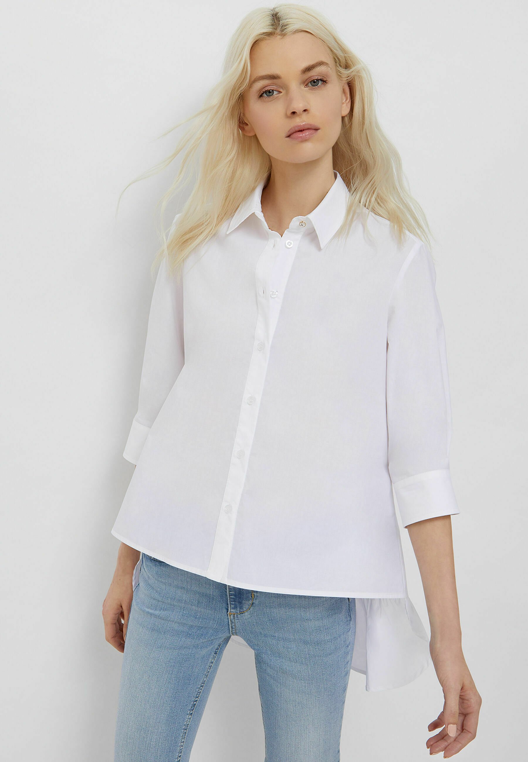 Liu Jo Jeans WITH FRILLS - Camicia - white/bianco - Zalando.it