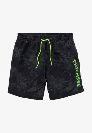 Chiemsee Badeshorts - schwarz bedruckt