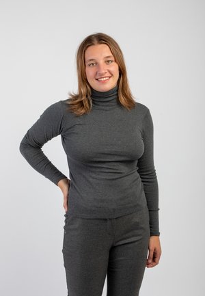 THERMO - Maglietta a manica lunga - antracite