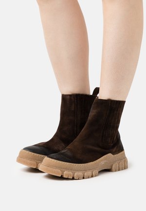 GENEPI - Bottines à plateau - marrone scuro
