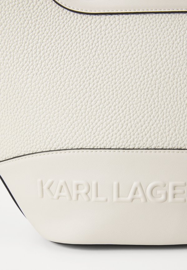 AVIATOR TULIP TOTE - Handbag - cement3