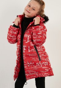 LELA REGULAR FIT - Winter coat - red