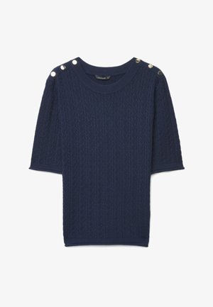 Calliope, T-SHIRT TINTA UNITA - T-shirt con stampa - blu notte