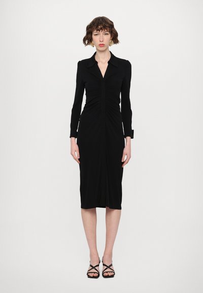 Diane von Furstenberg SHESKA MIDI DRESS - Vestido ligero - black