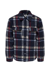 GIO CHECK - Light jacket - blau