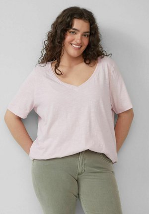 s.Oliver CURVE - T-shirt basic - rosa