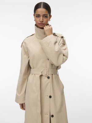 Vero Moda MICHELA LONG - Trench - cement