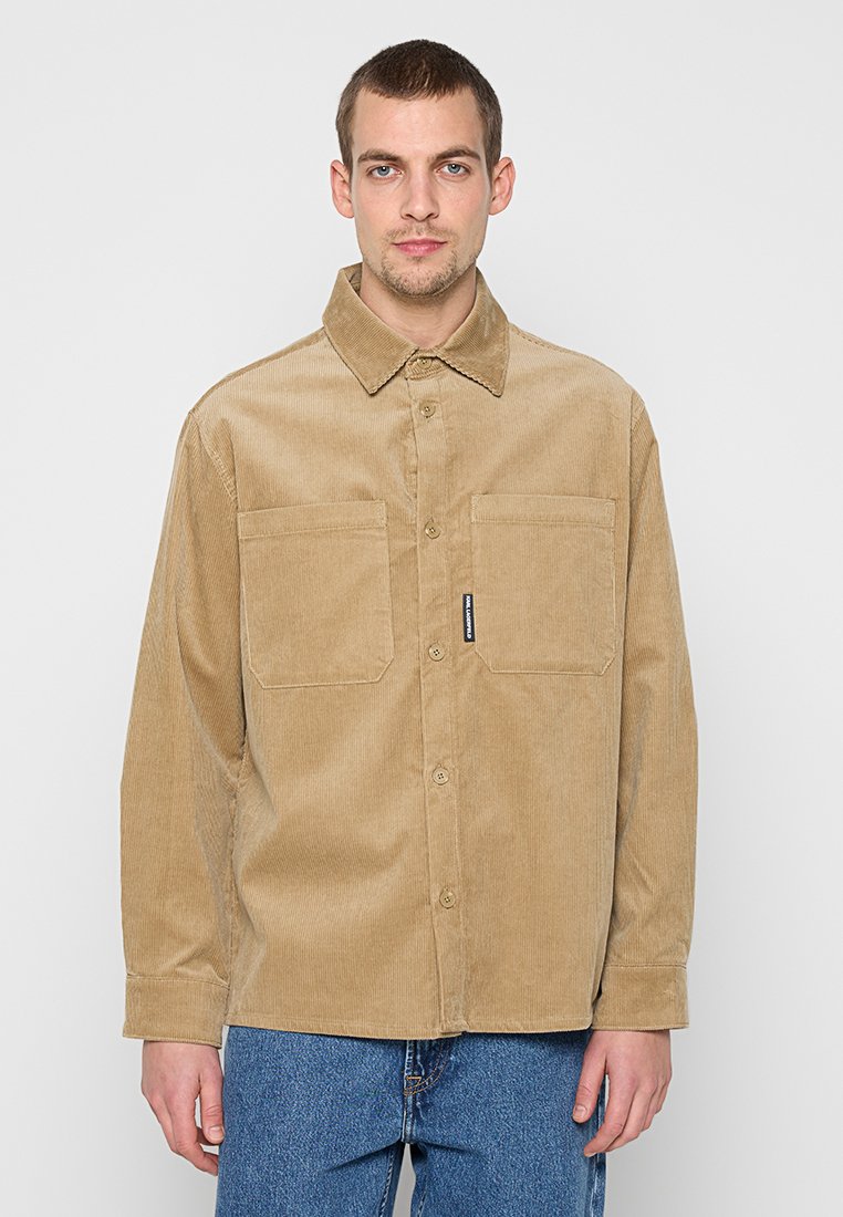 Karl Lagerfeld Overhemd zandkleur