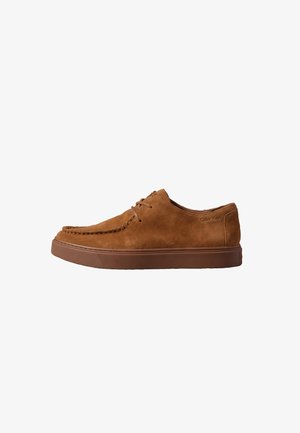 Calvin Klein, Sporty snøresko - natural umber gum